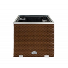 Donica technorattanowa z nawadnianiem antracyt 900g /m2