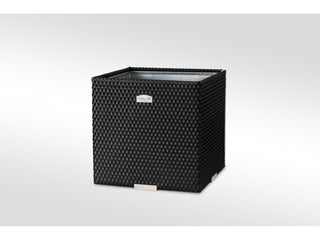 Donica technorattanowa kwadratowa Biały 1300g /m2