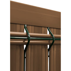 Pionowa listwa ogrodzeniowa – jasny brąz