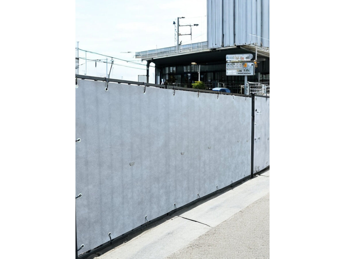 Mocowania PVC szare