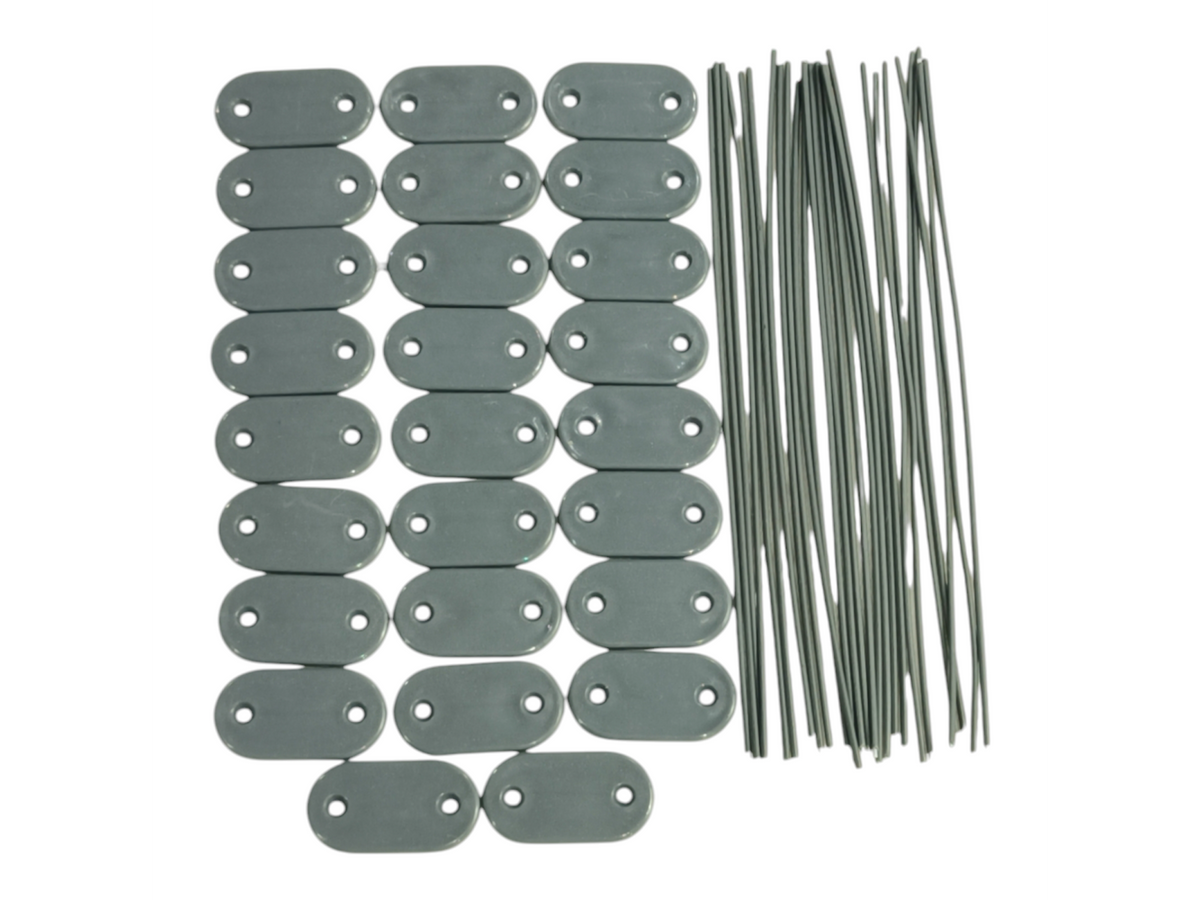 Mocowania PVC grafitowe