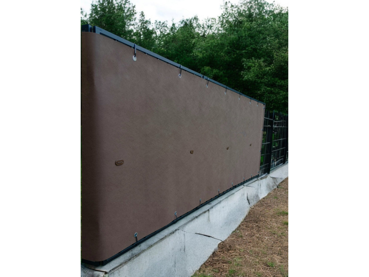 Mocowania PVC brązowe