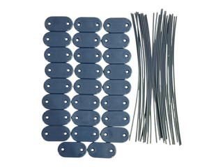 Mocowania PVC granatowe