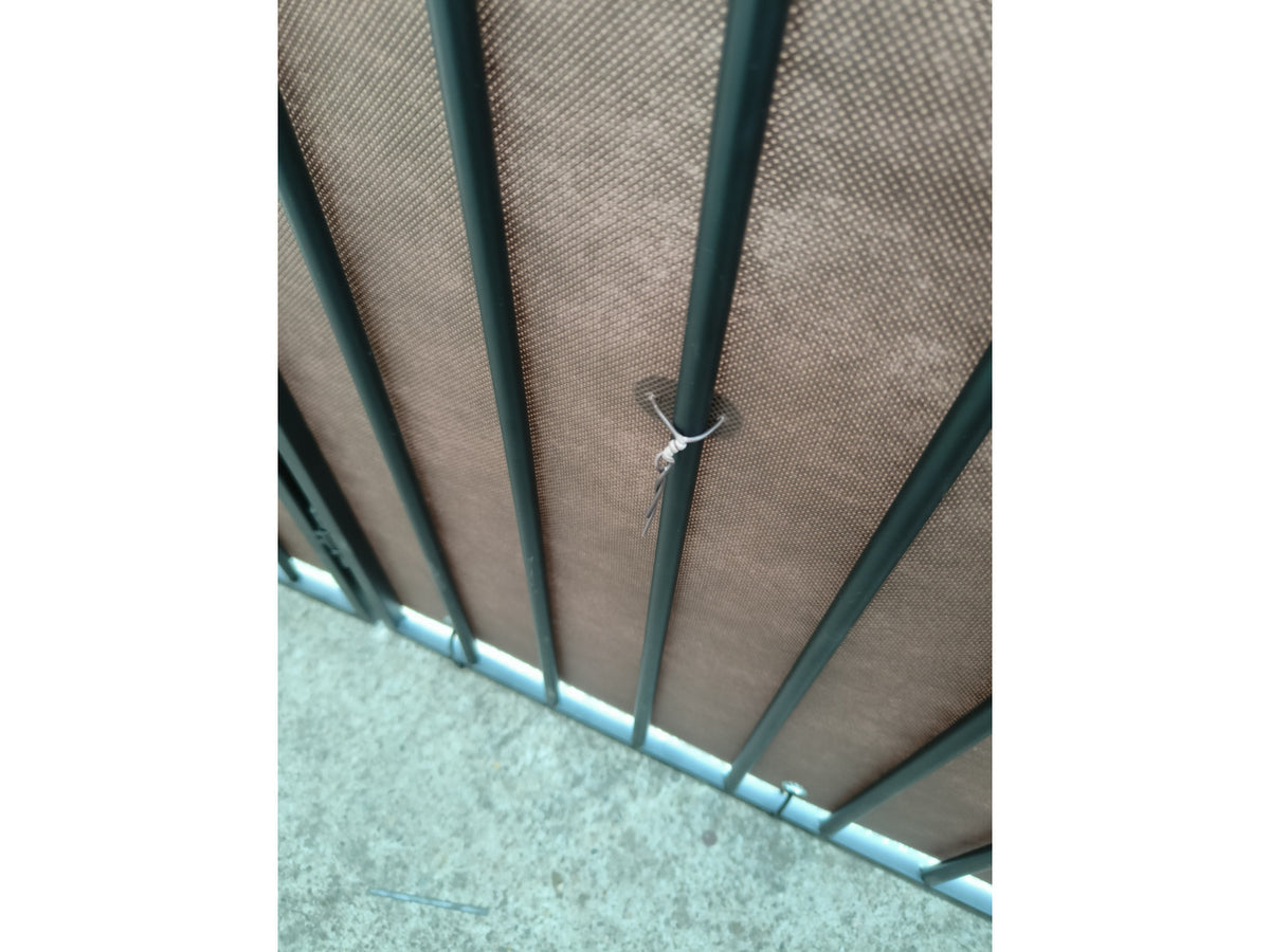 Mocowania PVC brązowe
