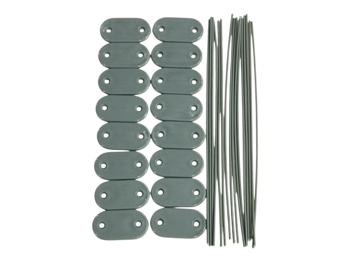 Mocowania PVC grafitowe