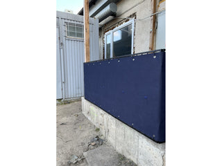 Mocowania PVC granatowe