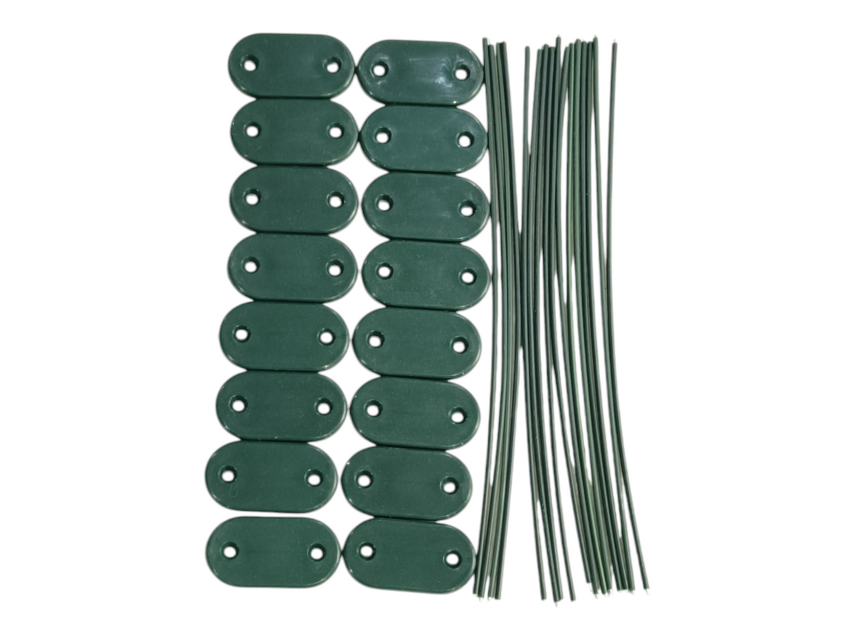 Mocowania PVC zielone