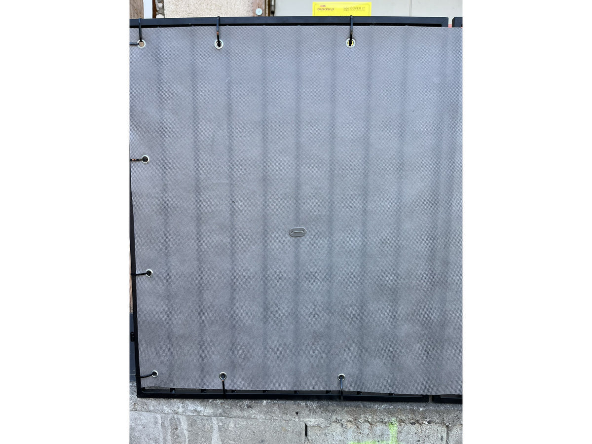 Mocowania PVC szare