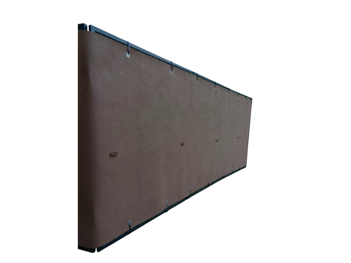 Mocowania PVC brązowe