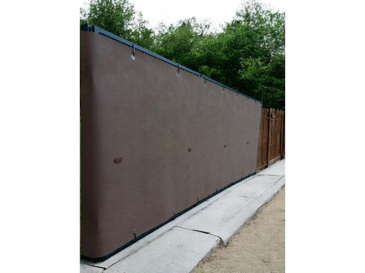 Mocowania PVC brązowe