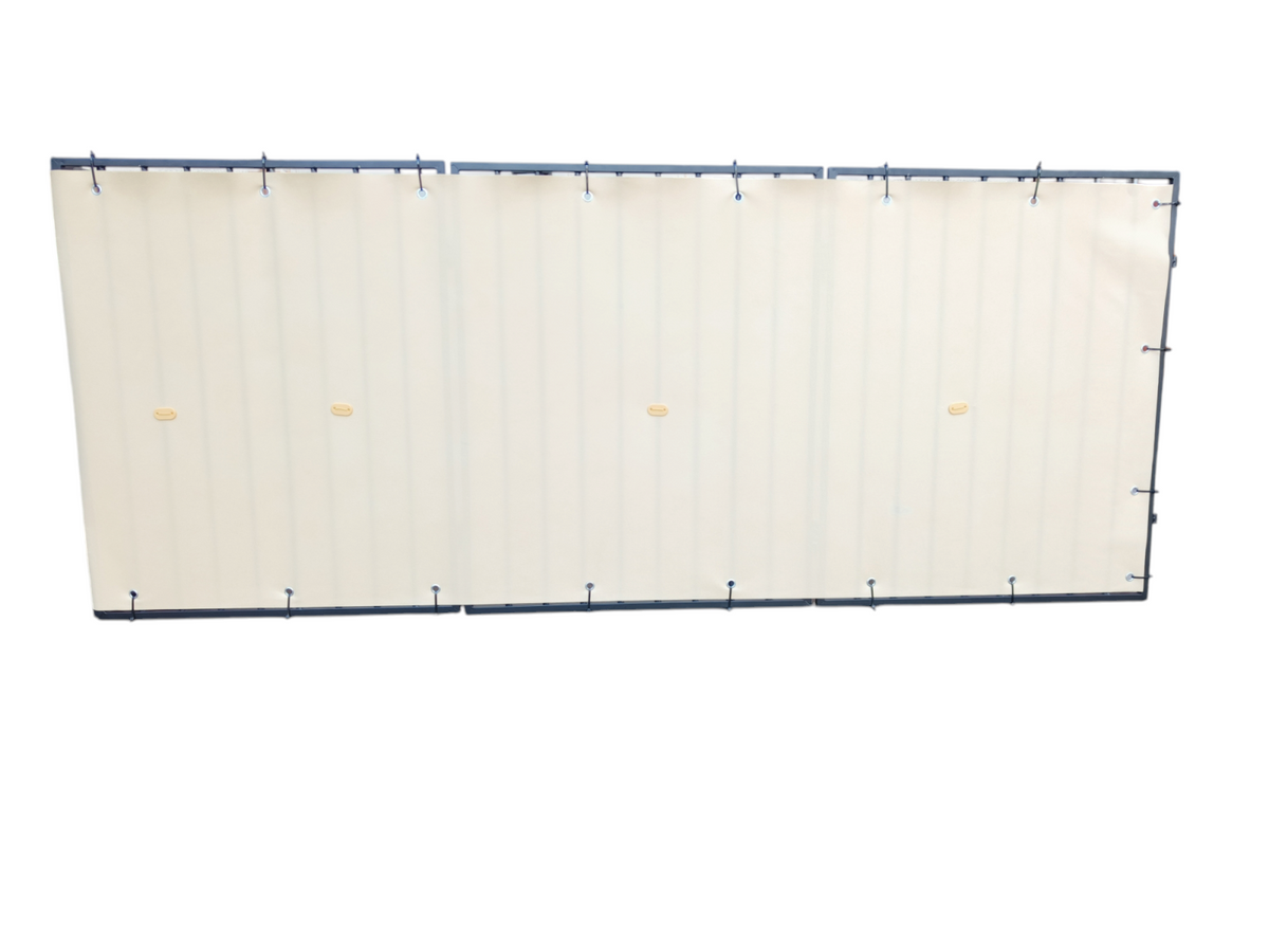 Mocowania PVC beżowe