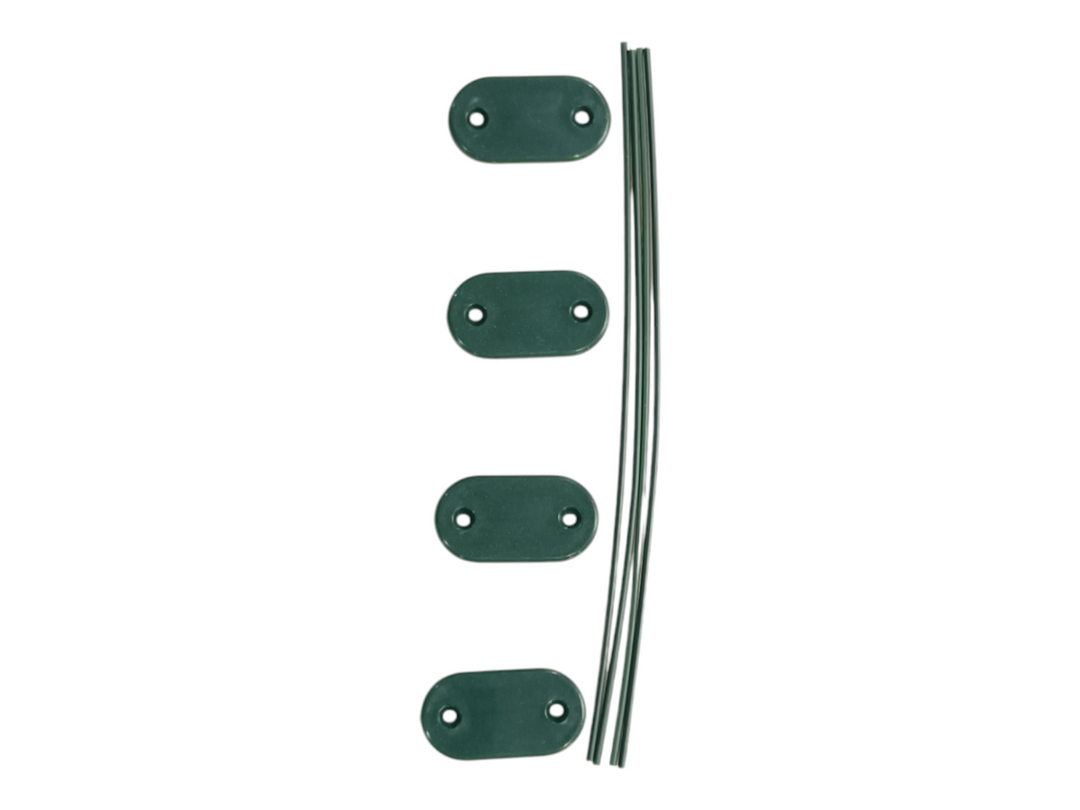 Mocowania PVC zielone