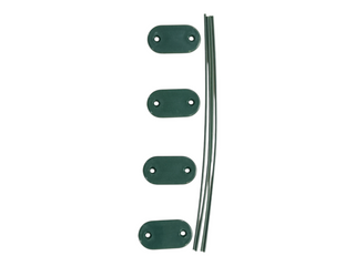 Mocowania PVC zielone