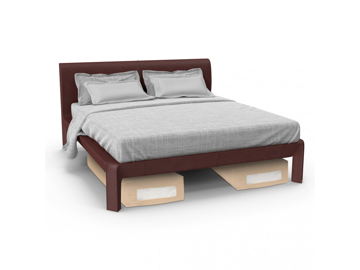 Organizer na pościel 105x50x16cm beżowy