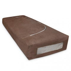 Organizer na pościel 105x50x16cm brązowy
