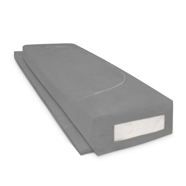 Organizer na pościel 105x50x16cm szary