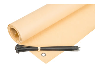 Osłona balkonowa na wymiar standard 150g beżowa