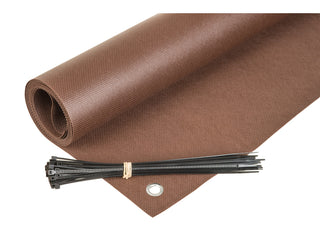 Osłona balkonowa standard 150g Brązowa