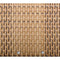 Osłona z technorattanu oczkowana 1300 g/m² - kolor słomkowy