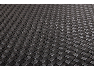 Osłona technorattanowa bez oczek 1300g - kolor czarny