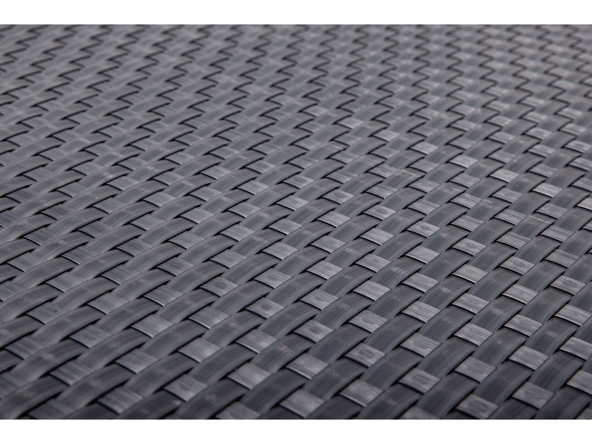 Osłona technorattanowa bez oczek 1300g kolor - grafitowy