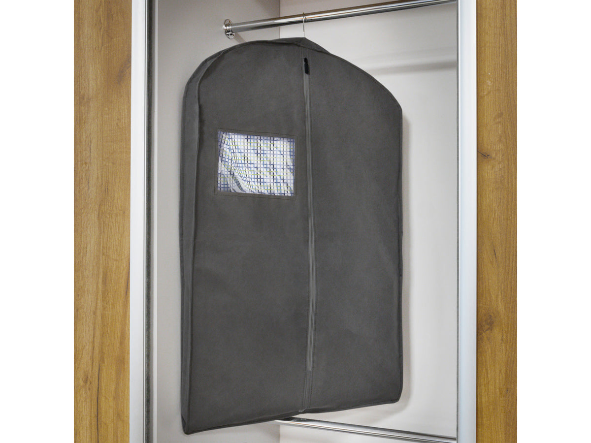 Pokrowiec na ubrania 3D 100x60x7cm granatowy