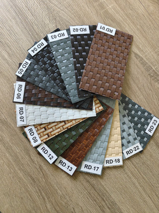 Próbnik materiał technorattan 1300g