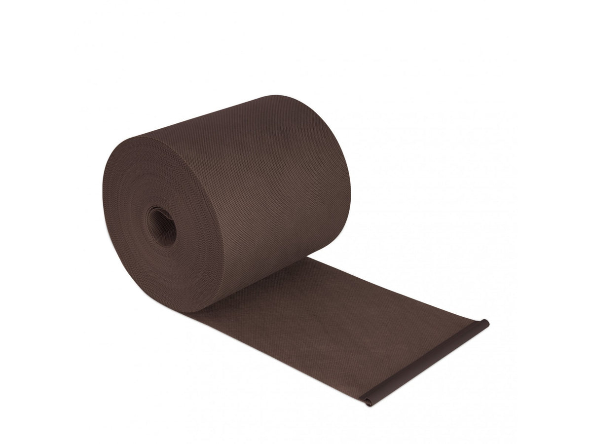 Taśma ogrodzeniowa 15 cm brązowa
