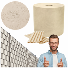 Taśma ogrodzeniowa 15 cm beżowa