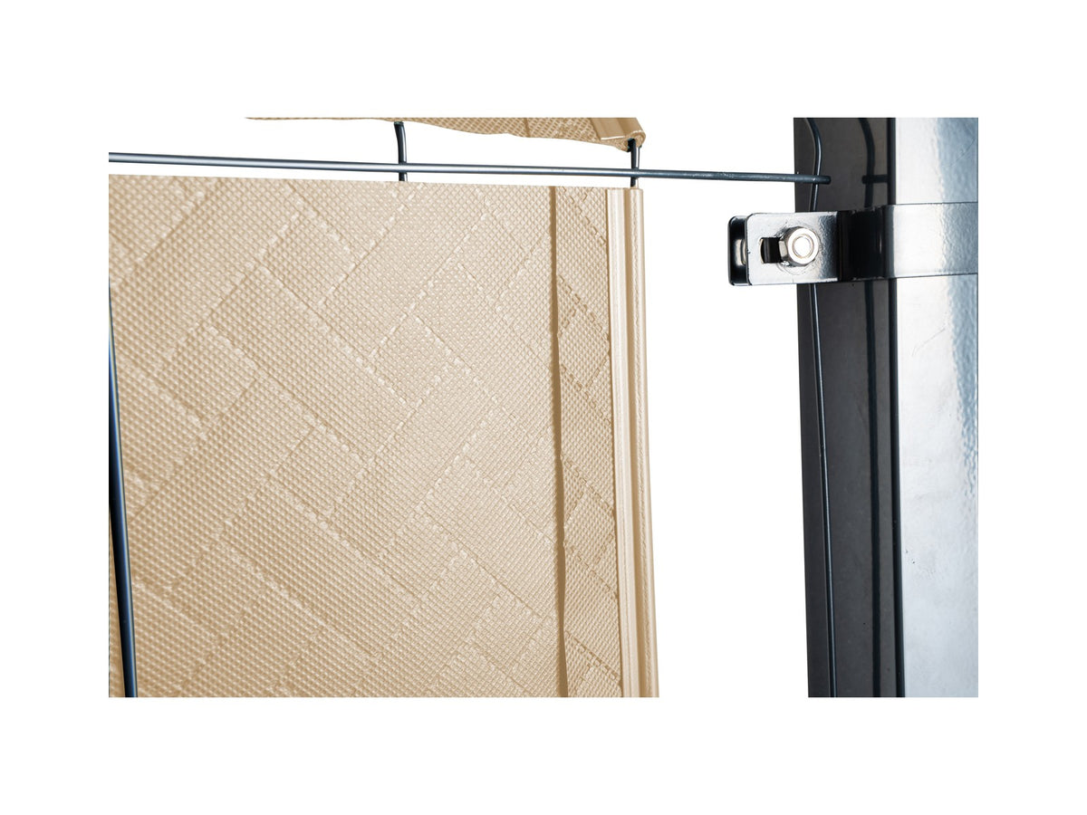Taśma ogrodzeniowa premium 19 cm beżowa