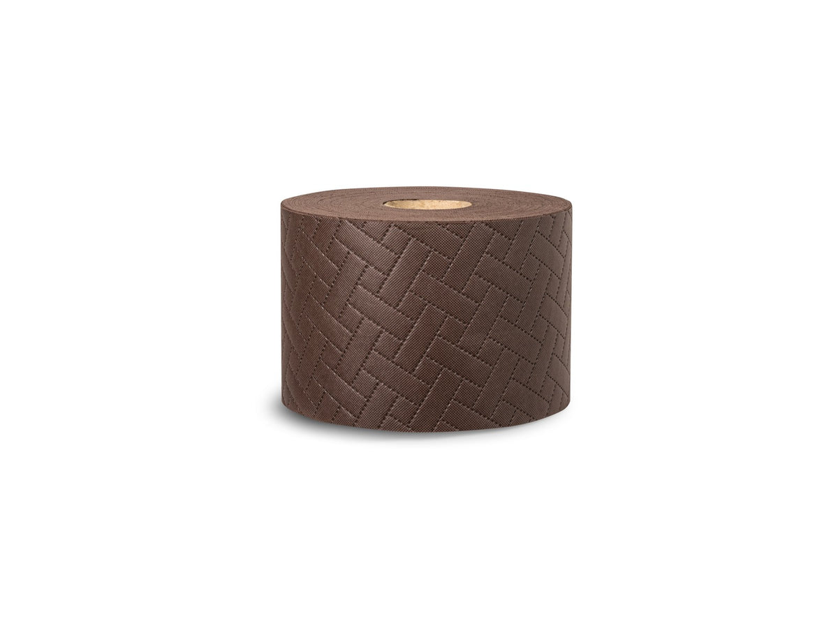 Taśma ogrodzeniowa premium 19 cm brązowa