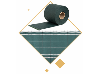 Taśma ogrodzeniowa premium 19 cm zielona