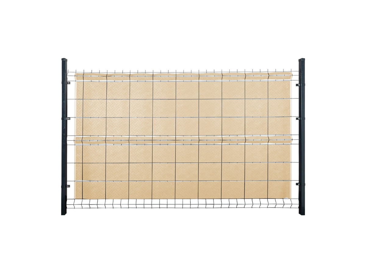 Taśma ogrodzeniowa premium 4,7cm beżowa