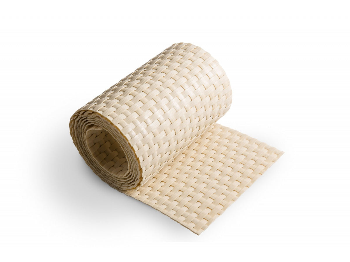 Taśma technorattanowa 19 cm - kolor beżowy