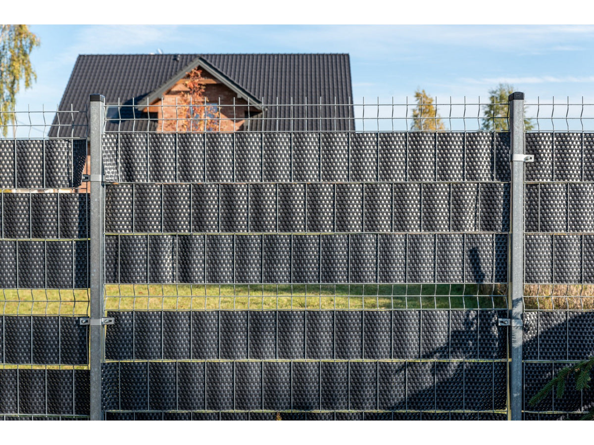 Taśma technorattanowa szaro-stalowa 1300g /m2