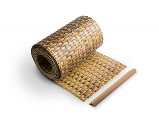 Taśma technorattanowa 19 cm – kolor słomkowy