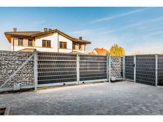 Taśma technorattanowa szaro-stalowa 1300g /m2