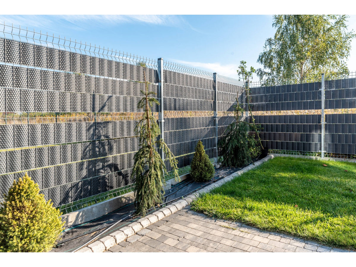 Taśma technorattanowa szaro-stalowa 1300g /m2