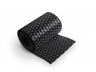 Taśma technorattanowa 19 cm – kolor czarny
