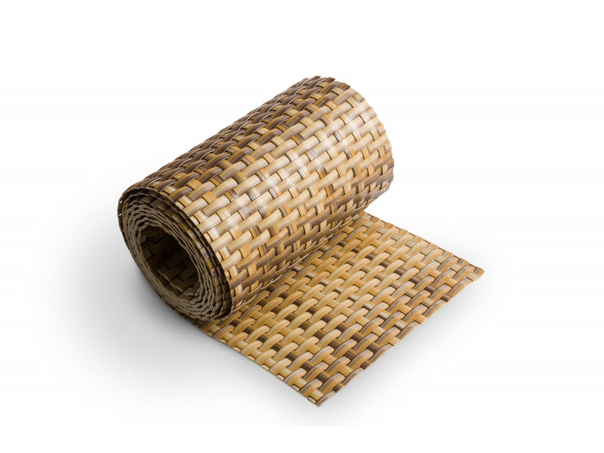 Taśma technorattanowa 19 cm – kolor słomkowy