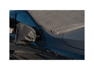 Zestaw mata antyszronowa + pokr. na lusterka i wycieraczki grafitowy