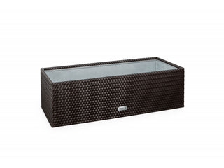 Ziołownik z technorattanu 95×40 cm – kolor miedziany